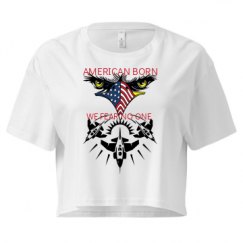 Ladies Festival Cali Crop Top Tee