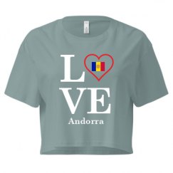 Ladies Festival Cali Crop Top Tee