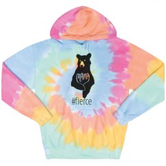 Unisex Tie-Dye Fleece Hoodie
