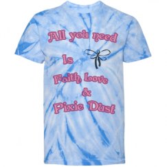 Youth Tie-Dye Cyclone Pinwheel Tee