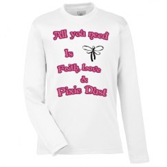 Youth Performance Long Sleeve Tee