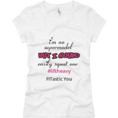 Ladies Slim Fit Basic Promo Jersey Tee