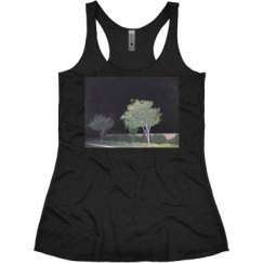 Ladies Slim Fit Super Soft Racerback Triblend Tank