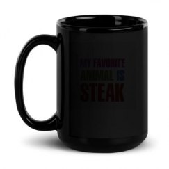 15oz Black Glossy Mug