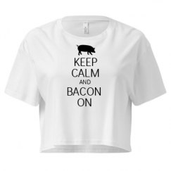 Ladies Festival Cali Crop Top Tee