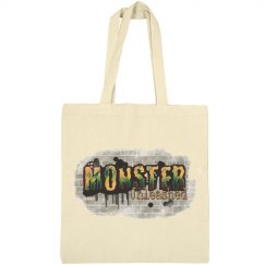 Canvas Tote- Monster Unleashed