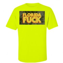 Unisex Ultra Cotton Safety Neon Crewneck Tee