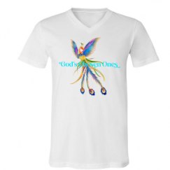 Unisex V-Neck Jersey Tee