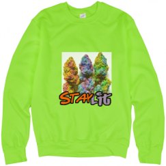 Unisex Neon Crewneck Sweatshirt