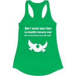 Ladies Slim Fit Racerback Tank Top