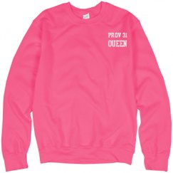 Unisex Neon Crewneck Sweatshirt