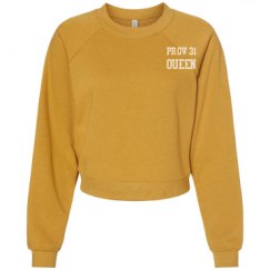 Women's Raglan Pullover Fleece