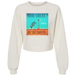 Women's Raglan Pullover Fleece