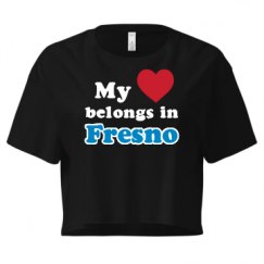 Ladies Festival Cali Crop Top Tee