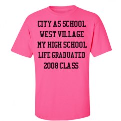 Unisex Ultra Cotton Safety Neon Crewneck Tee