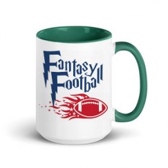 15oz Ceramic Mug with Color Inside