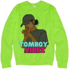 Unisex Neon Crewneck Sweatshirt