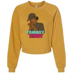 Women's Raglan Pullover Fleece