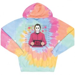 Unisex Tie-Dye Fleece Hoodie