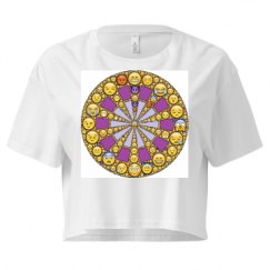 Ladies Festival Cali Crop Top Tee