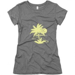 Ladies Slim Fit Super Soft Triblend Tee