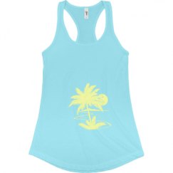 Ladies Slim Fit Racerback Tank Top