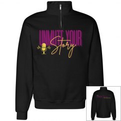 Quarter zip UYS sweater