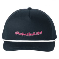 Snapback Five-Panel Rope Hat