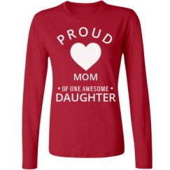 Ladies Relaxed Fit Basic Long Sleeve Tee