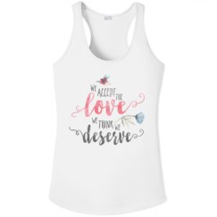 Ladies Athletic Performance Racerback Tank