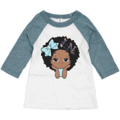 Toddler 3/4 Sleeve Raglan Tee