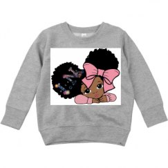 Toddler Crewneck Basic Promo Sweatshirt