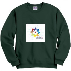 Unisex Film and Foil Crewneck Sweatshirt