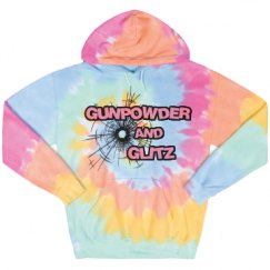 Unisex Tie-Dye Fleece Hoodie