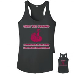 DONDIFITNESS LADIES RACERBACK TANK TOP