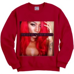 Unisex Film and Foil Crewneck Sweatshirt