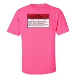 Unisex Ultra Cotton Safety Neon Crewneck Tee