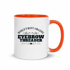 11oz Ceramic Mug with Color Inside