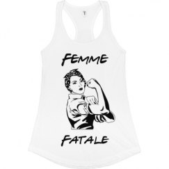 Ladies Slim Fit Racerback Tank Top