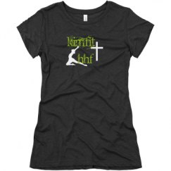 Ladies Slim Fit Super Soft Triblend Tee