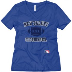 Ladies Relaxed Fit V-Neck Tee