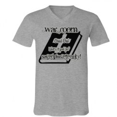 Unisex V-Neck Jersey Tee