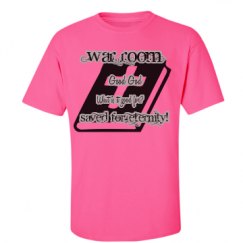 Unisex Ultra Cotton Safety Neon Crewneck Tee