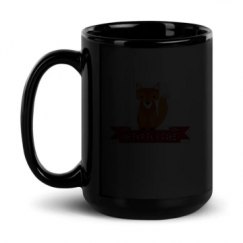 15oz Black Glossy Mug