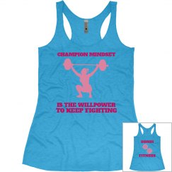 DONDIFITNESS SLIM FIT RACERBACK TANK TOP