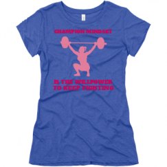 Ladies Slim Fit Super Soft Triblend Tee