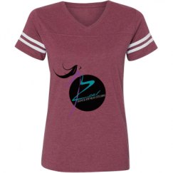 Ladies Relaxed Fit Vintage Sports Tee