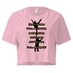 Ladies Festival Cali Crop Top Tee