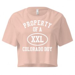Ladies Festival Cali Crop Top Tee