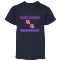 Youth Champion Short Sleeve Tagless Tee